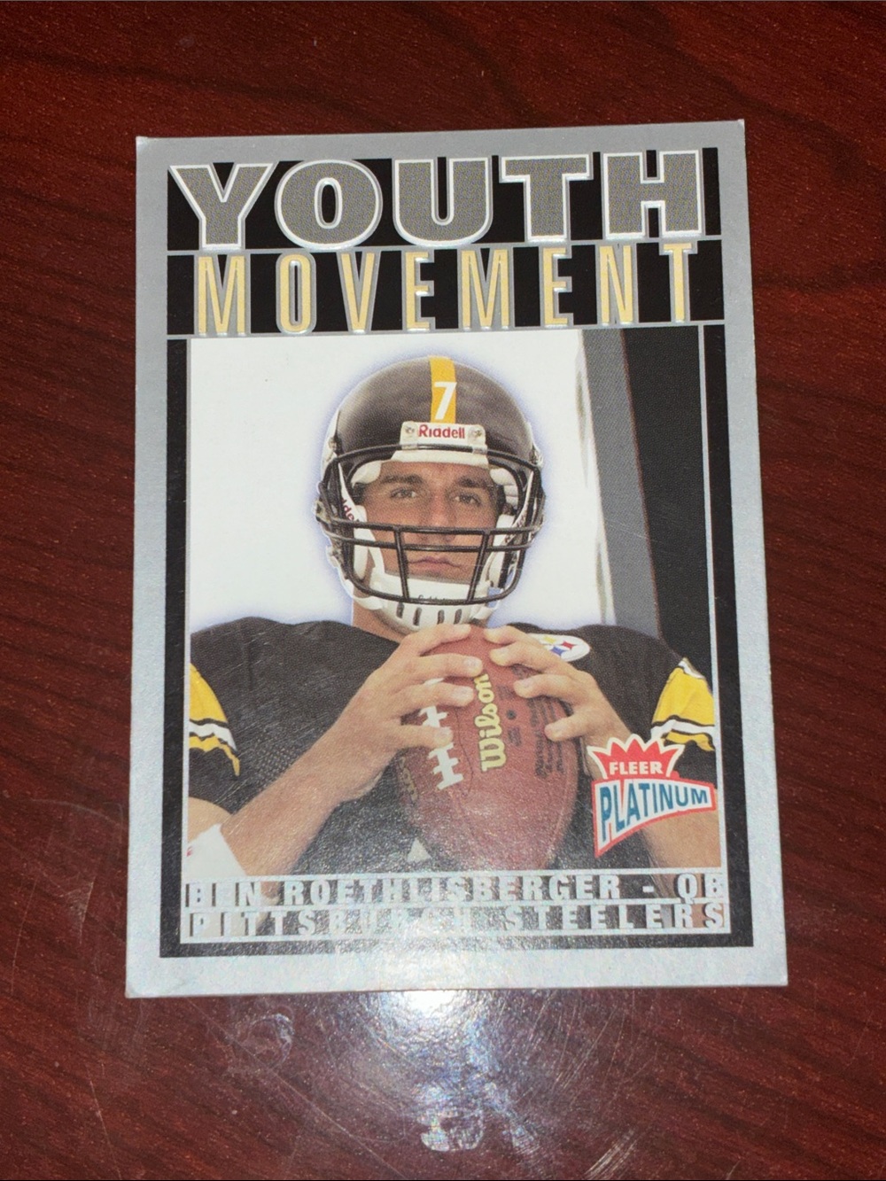 Youth Movement Sports Trading Card - Black/Yellow